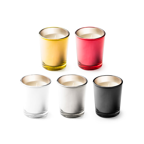Velas KIMI — impresión personalizada de tu logo