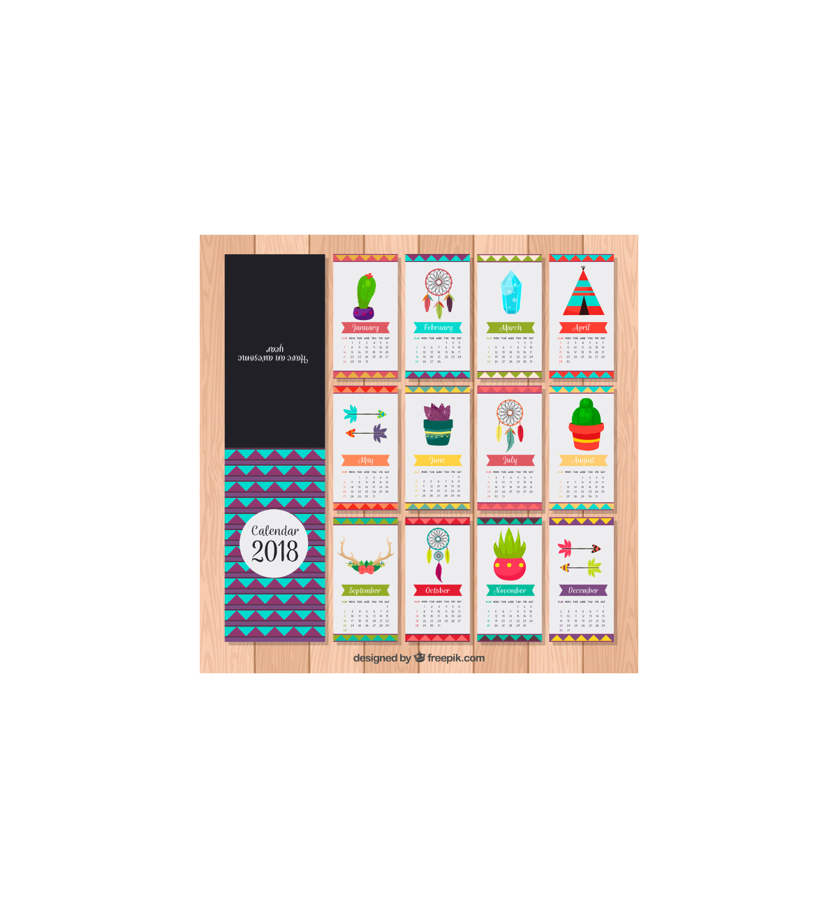 Calendario de Bolsillo