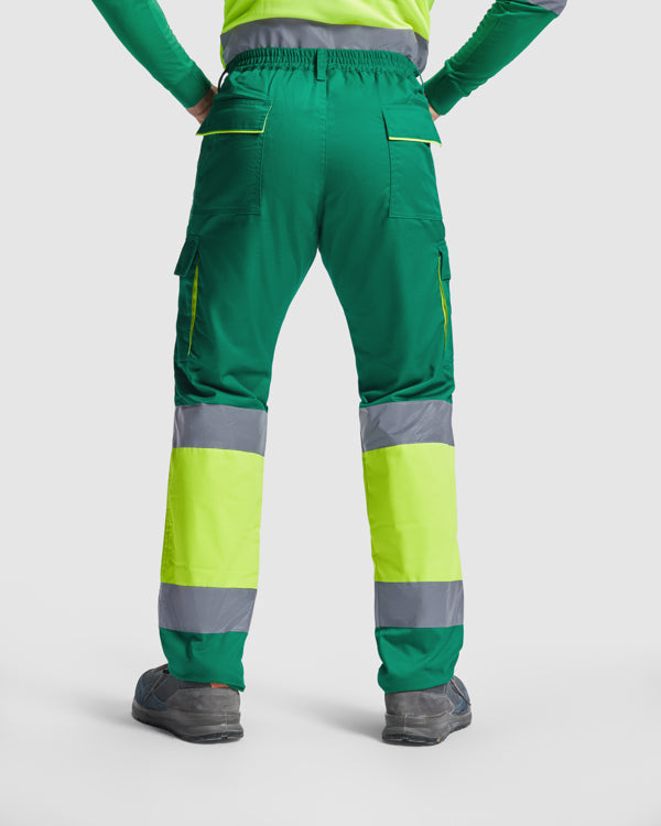 Pantalón Multibolsillos de Alta Visibilidad ENIX