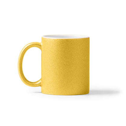 Taza FIONA en color oro — impresión personalizada de tu logo
