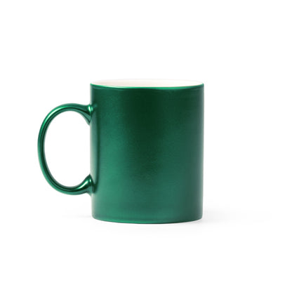 Taza MARTY en color verde helecho para personalizar con tu logo, nombre o foto