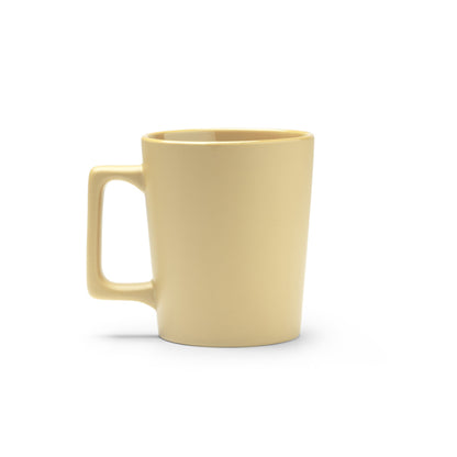 Taza DUNLOK en color beige para personalizar con tu logo, nombre o foto