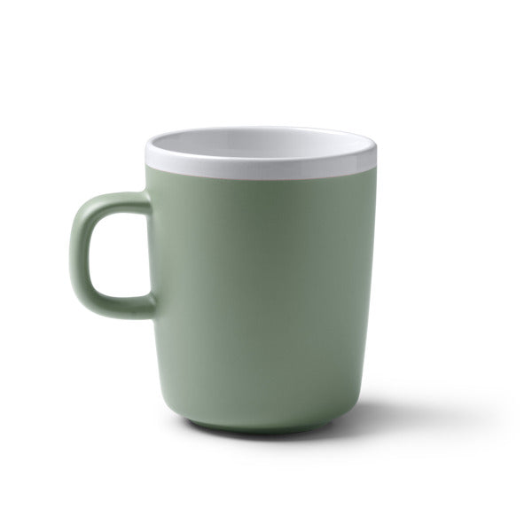 Taza CARTUX en color verde salvia — impresión personalizada de tu logo