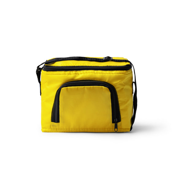 Bolsas Termicas TUPIK en color amarillo — impresión personalizada de tu logo