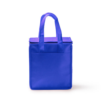 Bolsas Termicas ALAPA en color royal, personalización a medida en Gráficas Hugo