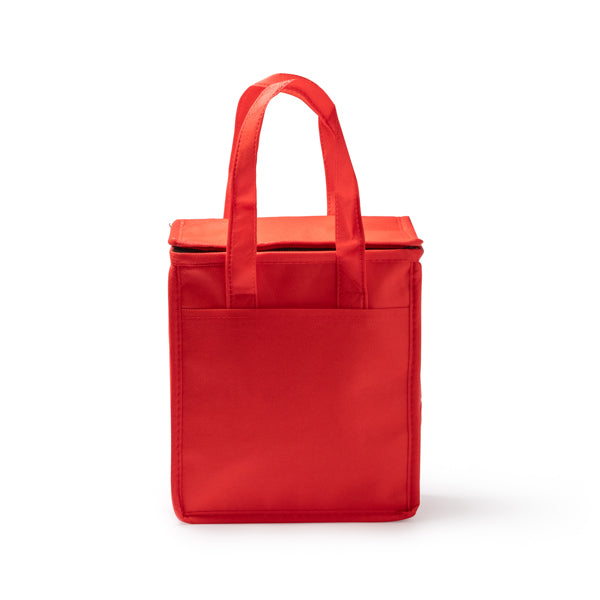 Bolsas Termicas ALAPA en color rojo, personalización a medida en Gráficas Hugo
