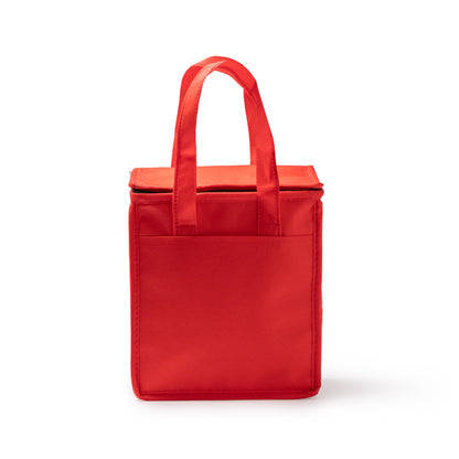Bolsas Termicas ALAPA en color rojo, personalización a medida en Gráficas Hugo