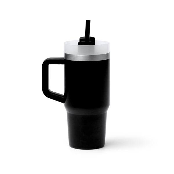 Termo GOTEX en color negro, personalización a medida en Gráficas Hugo