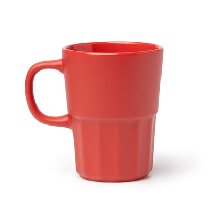 Taza LUNGER personalizable online — rojo, taller en Madrid