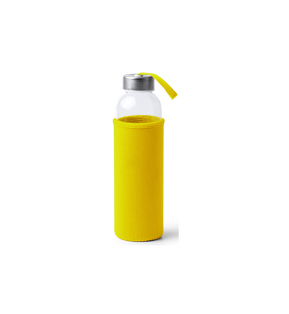 Botella Cristal con Funda