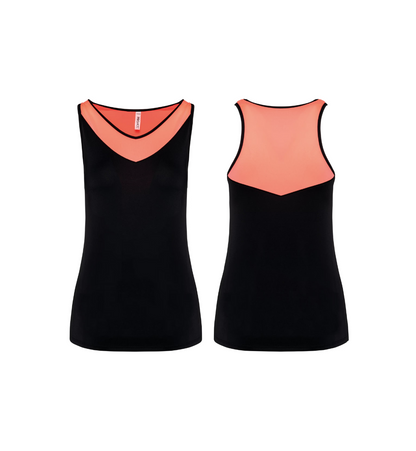 Camiseta Padel sin mangas Mujer