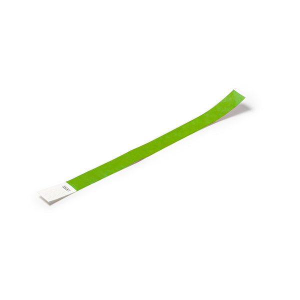 Pulseras DRILO en color verde helecho para personalizar con tu logo, nombre o foto