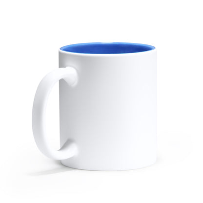 Taza ROIBO en color royal — impresión personalizada de tu logo