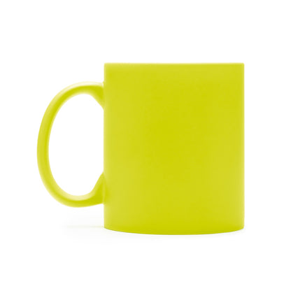 Taza WALAX en color amarillo, personalización a medida en Gráficas Hugo