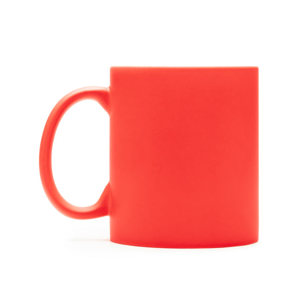 Taza WALAX en color rojo para personalizar con tu logo, nombre o foto
