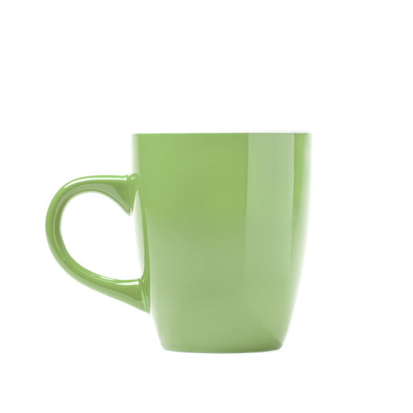 Taza NOLO en color verde oasis — impresión personalizada de tu logo