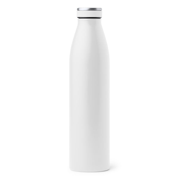 Bidón YISEL en color blanco para personalizar con tu logo, nombre o foto
