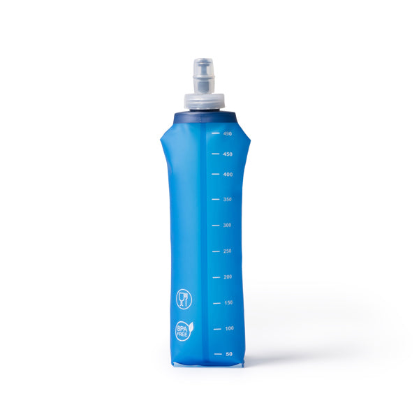 Bidón TRAIL en color royal, personalización a medida en Gráficas Hugo