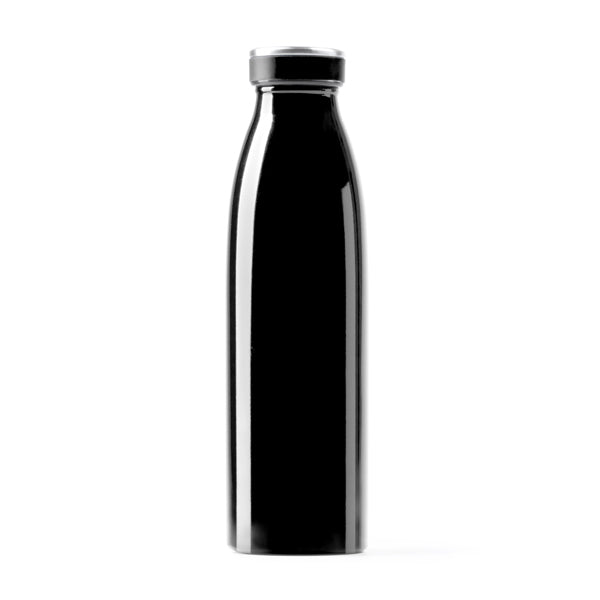 Bidón KEMY en color negro, personalización a medida en Gráficas Hugo