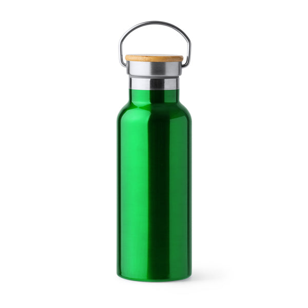 Bidón TISET personalizable online — verde helecho, taller en Madrid