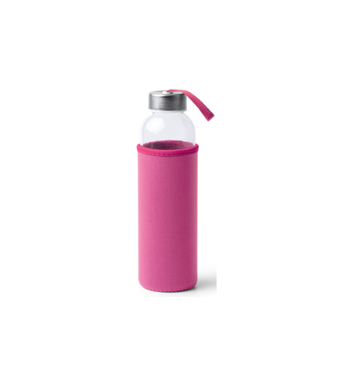 Botella Cristal con Funda