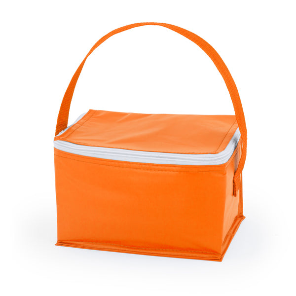 Bolsas Termicas TIBU en color naranja, personalización a medida en Gráficas Hugo