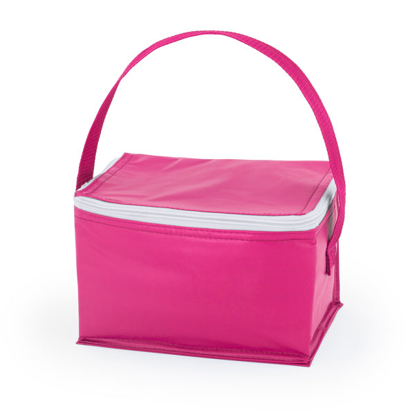 Bolsas Termicas TIBU en color fucsia — impresión personalizada de tu logo