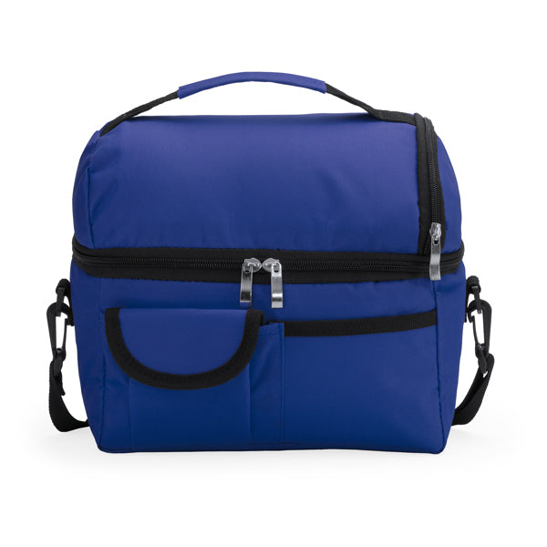 Bolsas Termicas GRULLA en color royal, personalización a medida en Gráficas Hugo