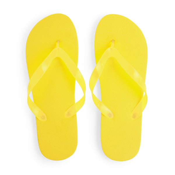 Calzado KALAY en color amarillo — impresión personalizada de tu logo