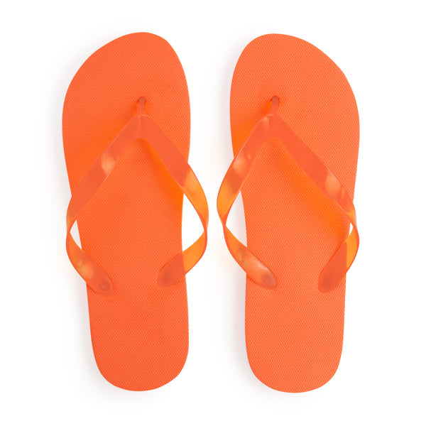 Calzado KALAY en color naranja, personalización a medida en Gráficas Hugo
