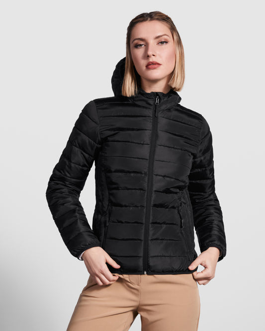 Chaqueta acolchada para mujer con relleno tacto pluma - Código: RARA5091