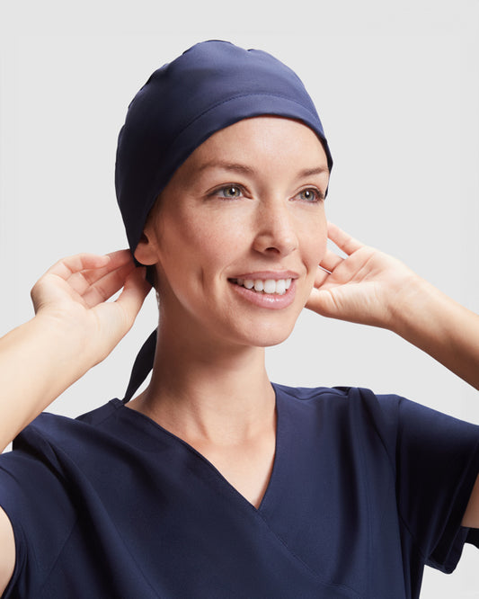 Gorro sanitario unisex con cintas de ajuste - RAGO9082