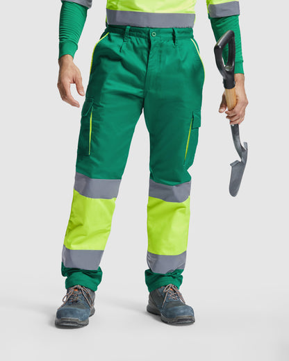 Pantalón Multibolsillos de Alta Visibilidad ENIX