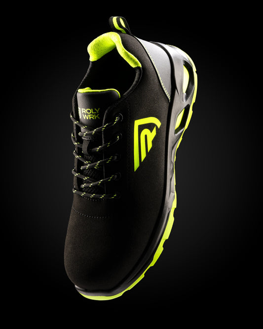 Zapato laboral deportivo en microfibra nobuck - RAZL8383