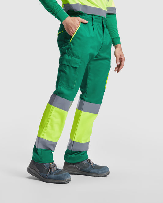Pantalón Multibolsillos de Alta Visibilidad ENIX