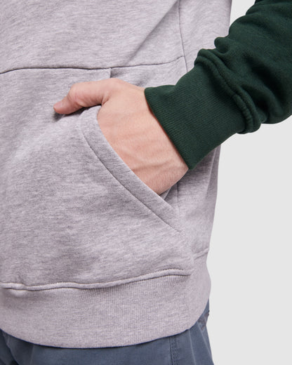 Sudadera bicolor BADET unisex con capucha - Código: RASU1058