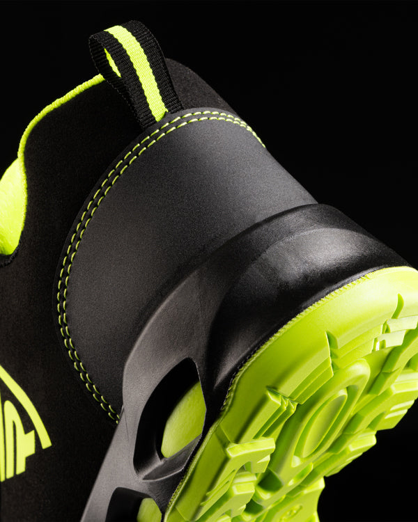 Zapato laboral deportivo en microfibra nobuck - RAZL8383