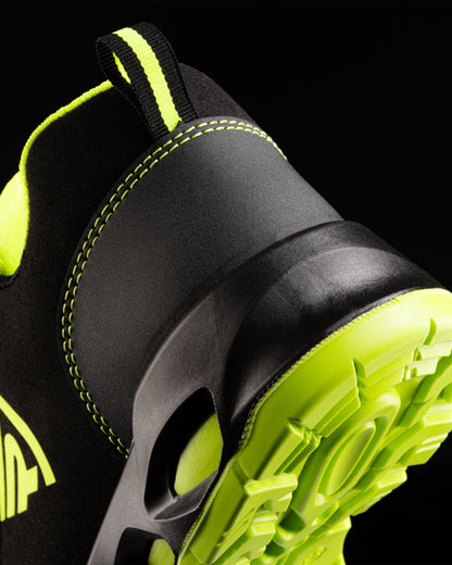 Zapato laboral deportivo en microfibra nobuck - RAZL8383